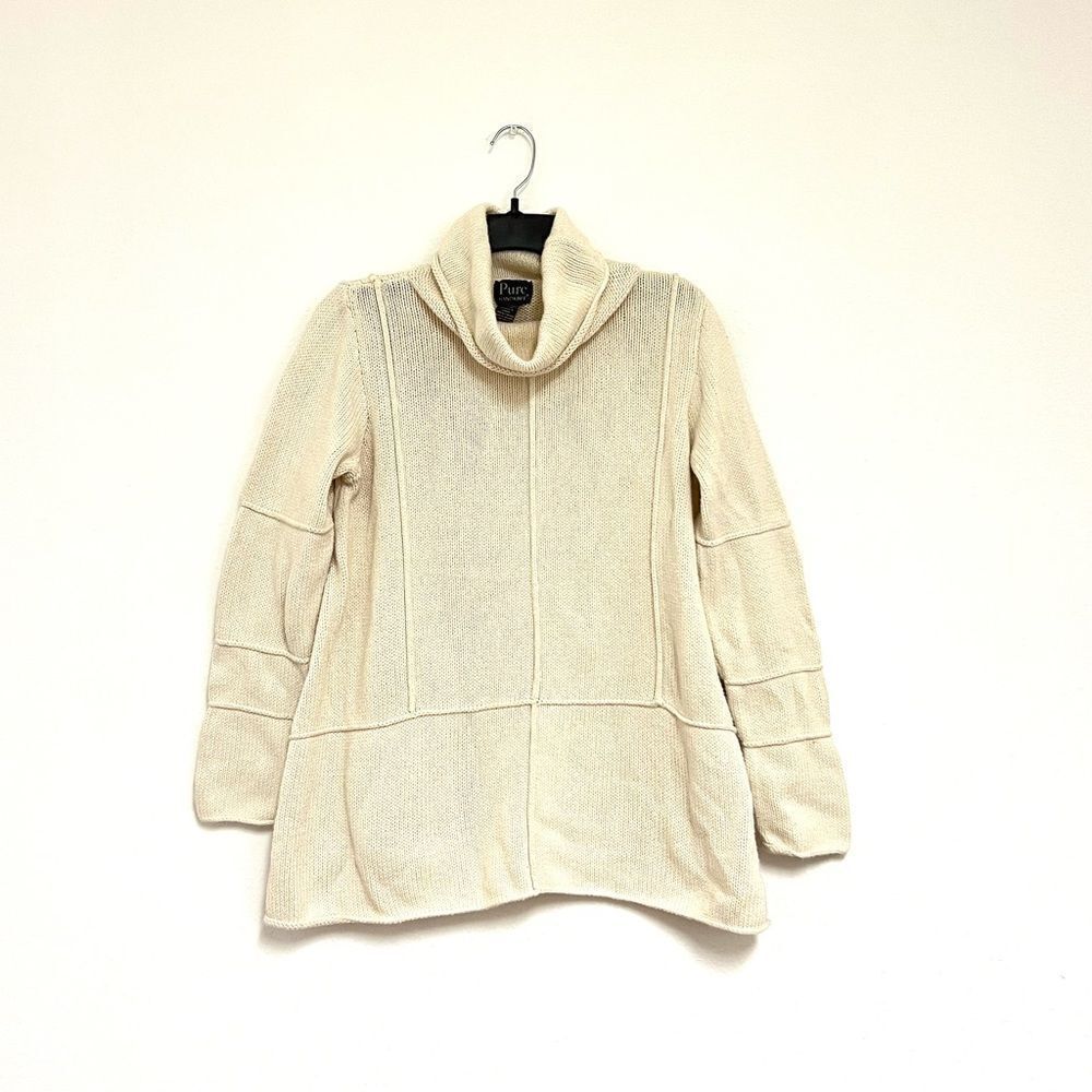 Pure Collection Oversize Handknit Sweater